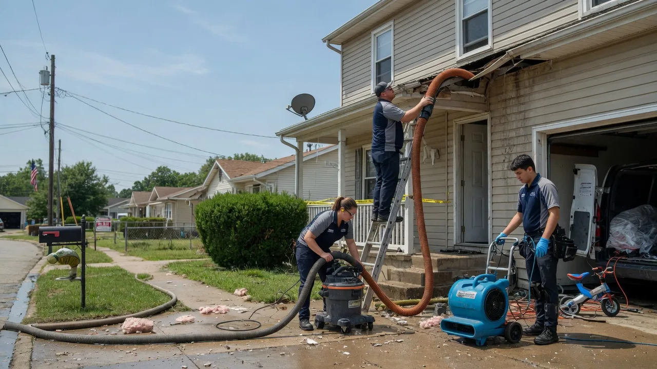 Water Damage Restoration in Rochelle, TX near me